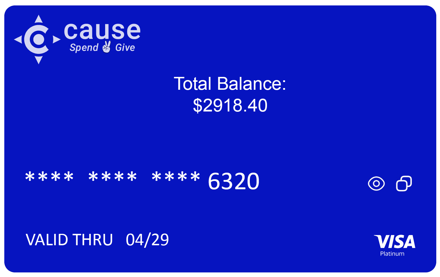 Causecoin card